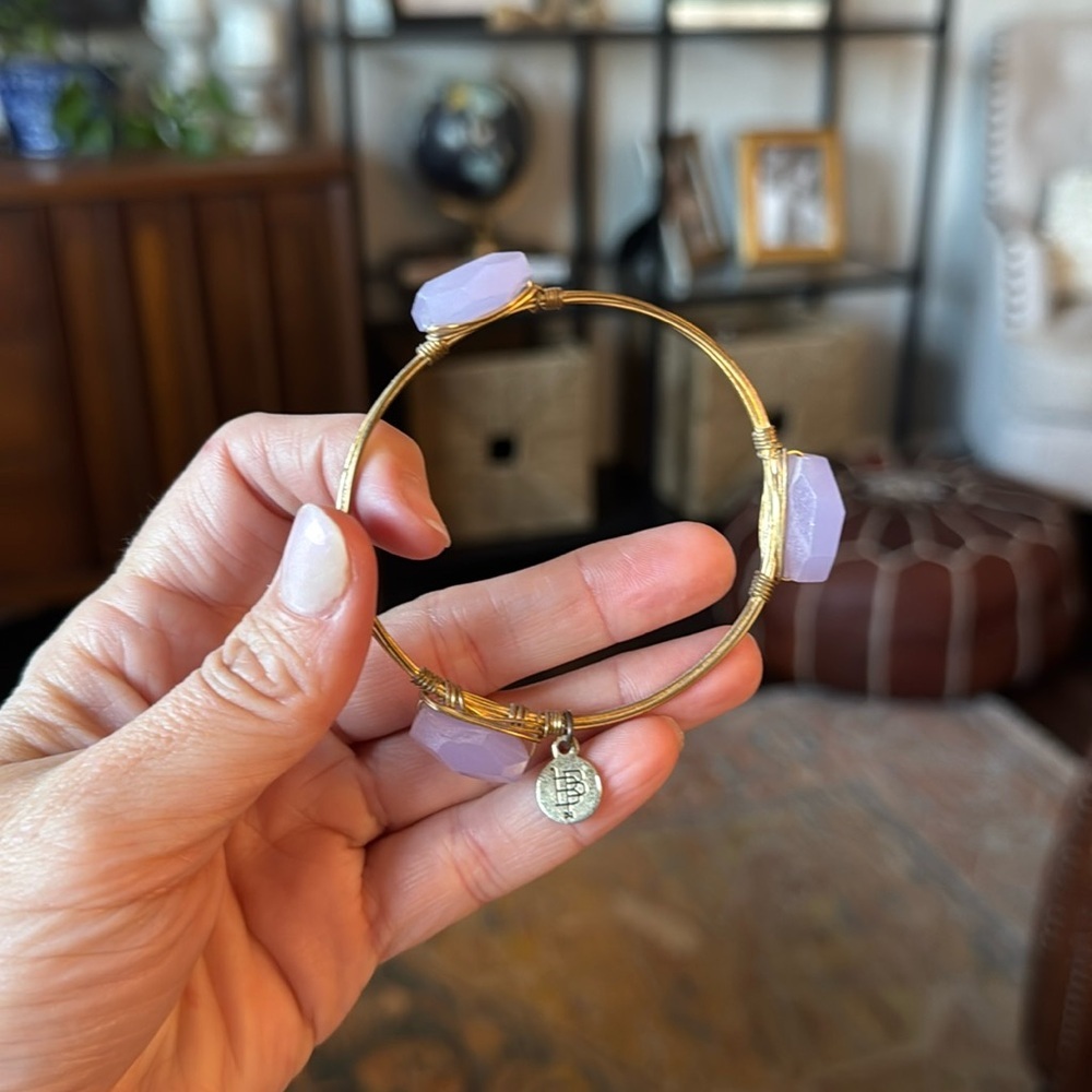 Bourbon and Bowtie Bangle Lavender
